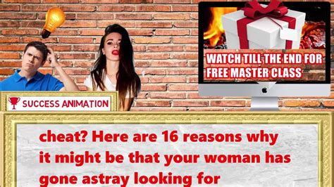 She is the author of college stress solutions and features on many media outlets. Why She's Cheating On You ? (16 Signs) - YouTube