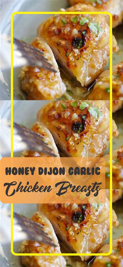 Set aside for a few minutes. Honey Dijon Garlic Chicken Breasts | Floats CO