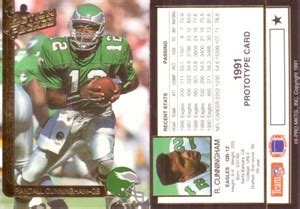 We did not find results for: Randall Cunningham 1991 Action Packed promo or prototype ...