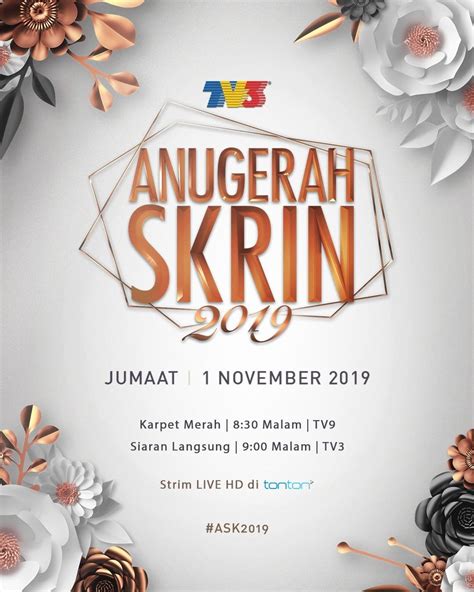 Senarai pemenang anugerah skrin 2019. 30 Senarai Penuh Calon-Calon & Pemenang Anugerah Skrin ...