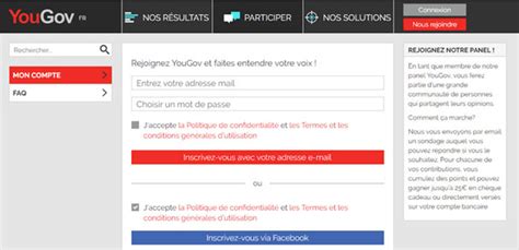 Yougov inscription: login, sign up, avis sites sondages rémunérés en ligne