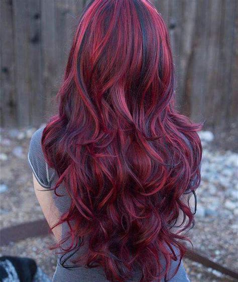 Red hair dye for warm skin tones. Love it!! | Long hair styles, Deep red hair, Red hair color