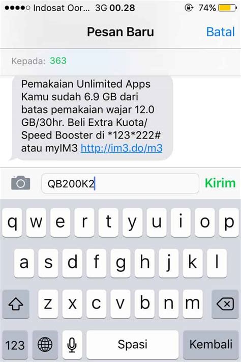 Tunggu sampai kamu dapat notifikasi sms dari indosat yang berisi. GRATIS] 6+ Cara Mudah Dapat Kuota Indosat Ooredoo!