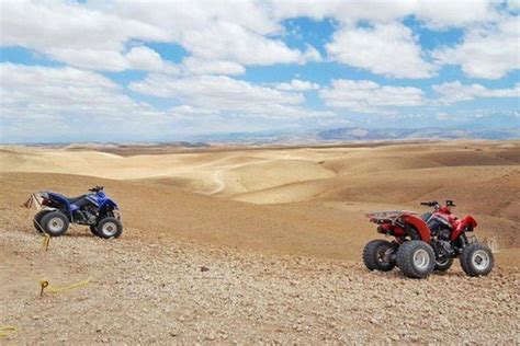 This place has magical views of the village barber with its desert plateaus and the lush green groves of palms. Camel Ride & Quad Bike Experience in Agafay Rocky Desert ...