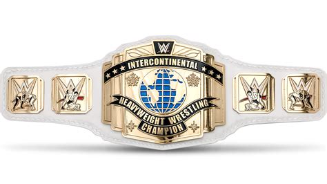 Wwe Intercontinental Championship White - STRENDU