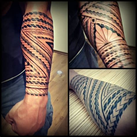 Polynesian tribal tattoos are most often connected with rites of passage or a significant transformation. Awesome-Samoan-Tribal-Tattoo-On-Arm-Sleeve.jpg (1600×1600 ...