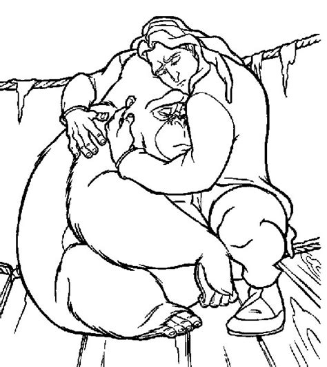 Search more high quality free transparent png images on pngkey.com and share it with your friends. Tarzan #131214 (Animation Movies) - Printable coloring pages