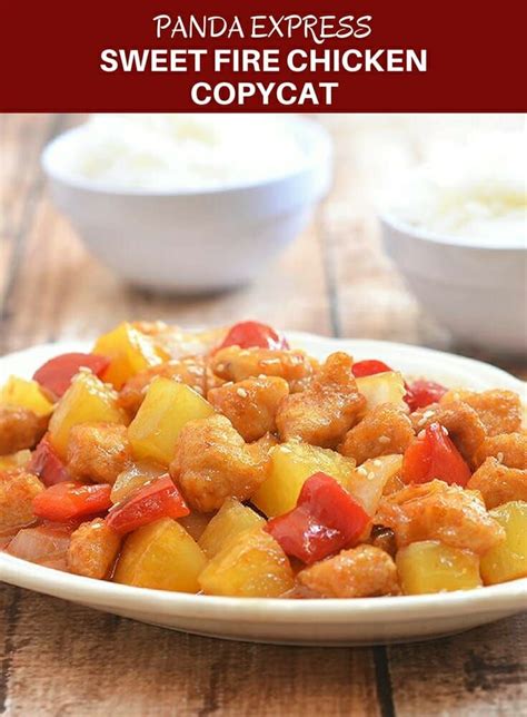 This search takes into account your taste preferences. Panda Express Sweet Fire Chicken Copycat | Recipe | Sweet ...