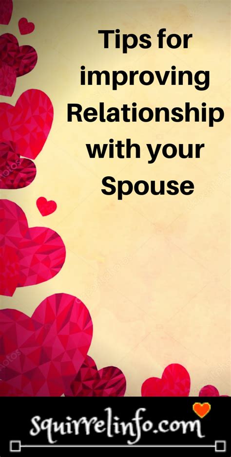 I'll break it down into a few short tips. How to improve relationship with your spouse | How to ...