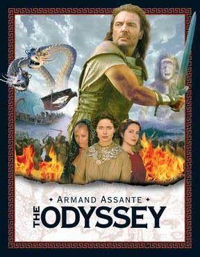 Telemachus and a disguised odysseus returned to ithaca; The Odyssey (TV miniseries)