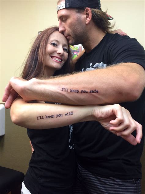 Especially if you've been in a relationship for any length of time, you're probably running out of date ideas. Remantc Couple Matching Bio Ideas / 60 Unique And Coolest Couple Matching Tattoos For A Romantic ...