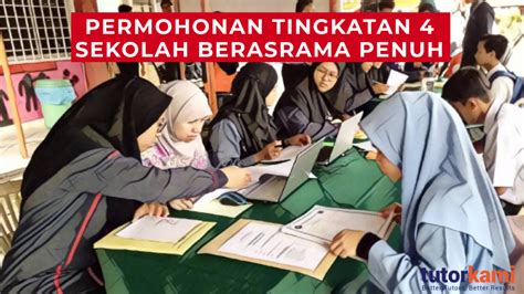 Permohonan akan dilaksanakan secara online mulai 15 september 2012 sehingga 31 oktober 2012 (ditutup). Permohonan Kemasukan Tingkatan 4 Sekolah Berasrama Penuh