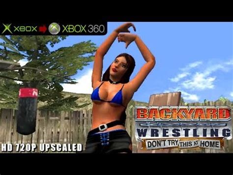 Want to play rowdy wrestling? Backyard Wrestling: Don't Try This at Home - Gameplay Xbox ...