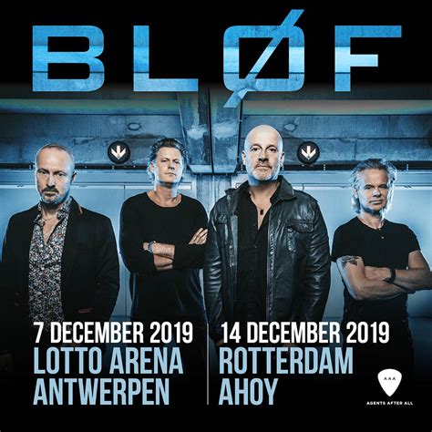 It has no way of movement. BLØF in 2019 naar Ahoy en Lotto Arena! - BLØF