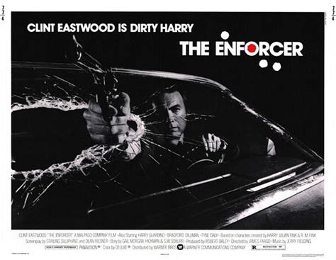 This original 1977 uk quad film poster certainly hits the heights. The Enforcer Movie Poster (#2 of 2) - IMP Awards