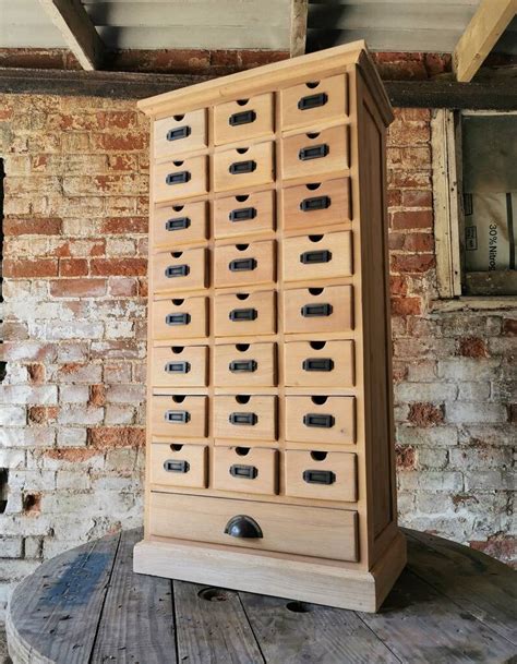 With this focus on tradition and the use of real wood materials, our furniture stands the test of time in design and durability. Handmade Reclaimed Wooden Apothecary Cabinet By Cambrewood ...