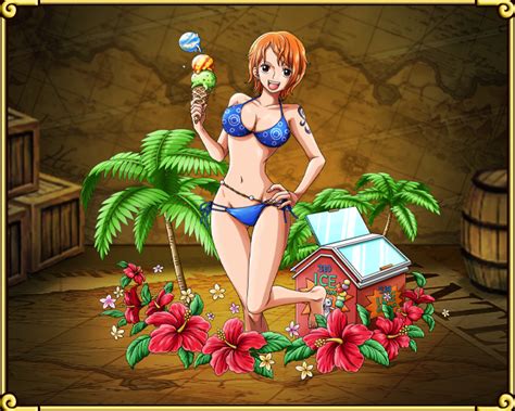 Folder for all wallpapers and big pictures. Ice Cream-Loving Nami | One Piece Treasure Cruise Wiki ...