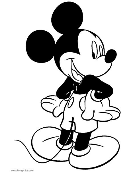 1000 plus free coloring pages for kids including disney mickey mouse coloring pages. Misc. Mickey Mouse Coloring Pages (5) | Disneyclips.com