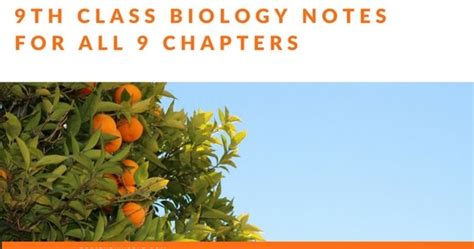 Chemistry notes of 9th class english medium are available on beeducated.pk. CLASSNOTES: 9th Class Biology Notes Sindh Textbook Board