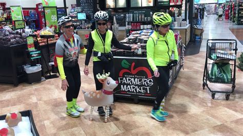 Are you interested in joining a how many of us have gone into the store to shop and get to the regis.ter then realize you do not have your wallet? Harris Teeter cyclist 1 - YouTube