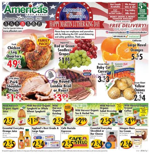 Savings on hundreds of items! America's Food Basket Weekly ad valid from 01/15/2021 to ...