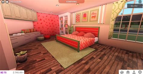 Another full pink cafe build again! Bloxburg Aesthetic House No Gamepass - 2021