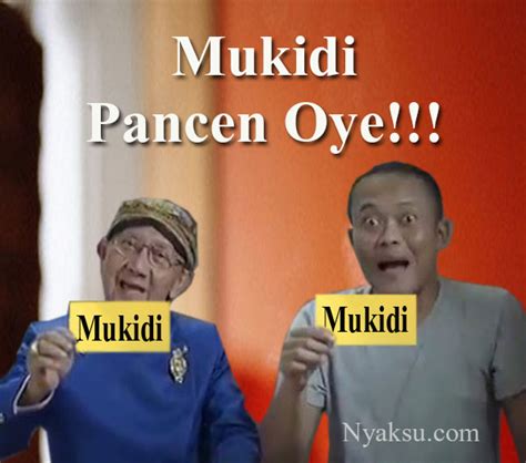 Maybe you would like to learn more about one of these? Wow 13+ Gambar Lucu Mukidi Bahasa Jawa - Richa Gambar