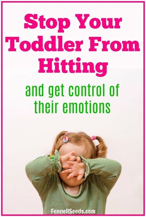 How To Get Toddler To Stop Hitting | Kids behavior ...