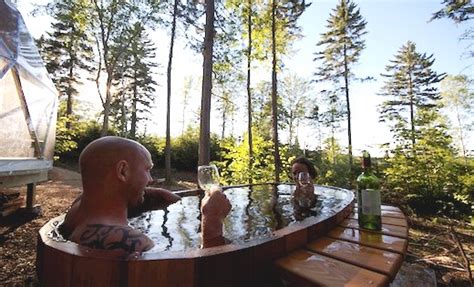 Design an indoor or outdoor soaking tub with us to enhance your space! Japanese Wood Ofuro Tub with electric heater | CedarTubsDirect