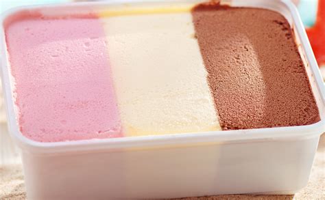 For the custard base and vanilla ice cream layer: Do you guys look down on people who eat Neapolitan ice ...