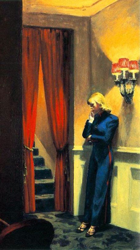 But the real focus is the usherette leaning against the wall hopper was a real believer in the escapist power of the cinema—in fact, movie binges were his preferred method for dealing with creative block. Edward Hopper, New York Movie ( Detail ), 1939 | The Art ...