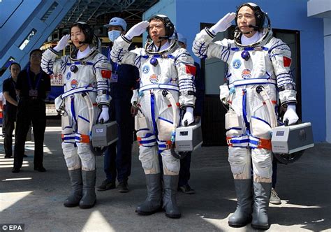 We've gotten our first look at the eva suit that a chinese taikonaut will use to conduct that nation's. Another giant leap for womankind: Liu Yang will be China¿s ...