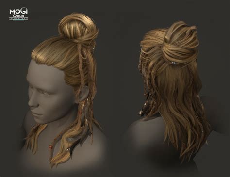 Hairstyles hairdressing and haircut games. ArtStation - Realistic Realtime Hair , MoGi Group ...