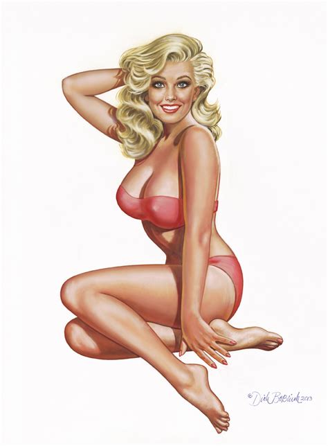 Tippy toes pin up by kinkei on deviantart. Dick Bobnick pin-up girls | The Pin-up Files