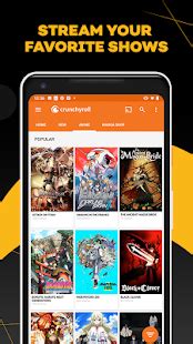 The homepage consists of slider (which shows trending apps. Crunchyroll - Apps on Google Play