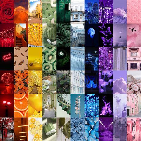 Rainbow Photo Collage Kit | Etsy