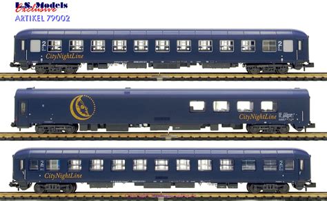 Lsmodels, le spécialiste du train miniature et du modélisme belge. LS Models N City Night Line 79002 - 外国型 欧州型 鉄道模型専門店｜外国型、欧州 ...