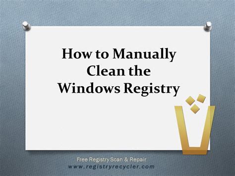 But, how to clean registry on windows 7? How to Manually Clean the Windows Registry - YouTube