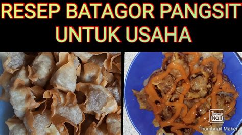 Banyak pembeli, dagangan senantiasa habis, laris manis, hingga keuntungan pun meningkat tajam. CARA DAN RESEP BATAGOR PANGSIT UNTUK USAHA ATAU DAGANG ...