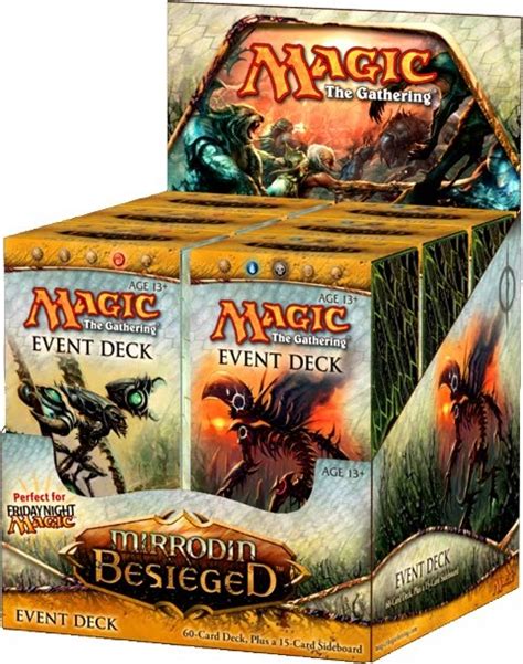 When you're comfortable enough with your deckbuilding skills, you can head onto mtg arena and play a sealed event to test yourself on how much you have improved! MTG Realm: Mirrodin Besieged Event Decks