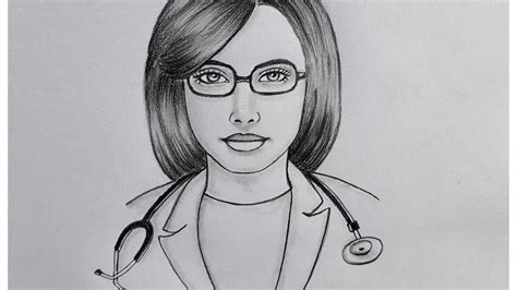 Step by step drawing tutorial video. Doctor's day 2020 special drawing/national doctors day ...