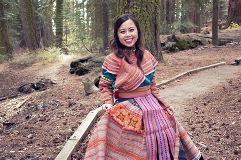 Hmong Outfit Series :: Colorful Appliqué & Flower Hmong | ROSES AND WINE