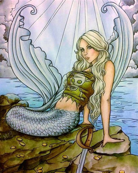 We offer huge collection of unique fairy tale coloring pages for kids to show their coloring skills. #colorselina #adultcoloringbook #mermaids #colouring # ...