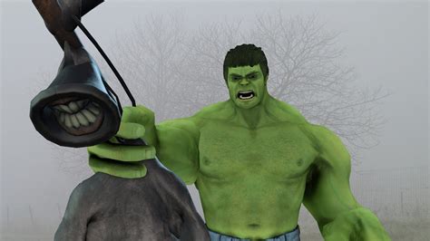 They don't seem to mind being. Hulk vs Siren Head in Real Life - YouTube