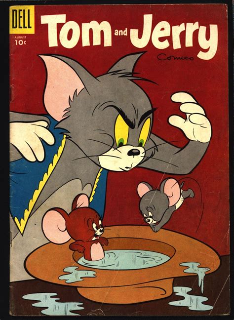 Tom and jerry is an american comedy slapstick cartoon series created in 1940 by william hanna and joseph relevant content. TOM and JERRY #133 1955 Dell Comics, Hanna Barbera ...