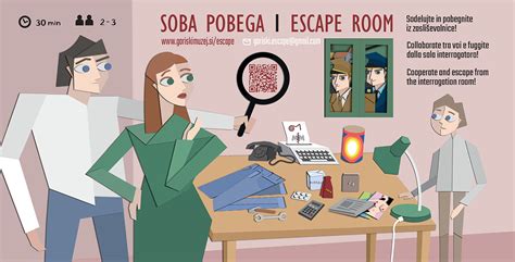 Soba pobega (angleško escape room) je vrsta detektivske in avanturistične igre, ki poteka v določenem prostoru, v katerem je zaklenjena skupina ljudi. Soba pobega - Goriški muzej