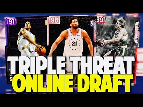 Nba 2k20 draft combine affects your stock, salary and spot in the draft. Triple Threat Online Draft N Play Forfeit! New Game Mode ...