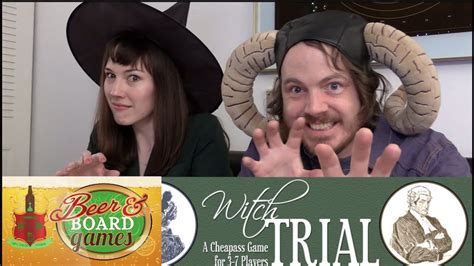 Maybe you would like to learn more about one of these? Drunk Witch Trial - Beer and Board Games - YouTube