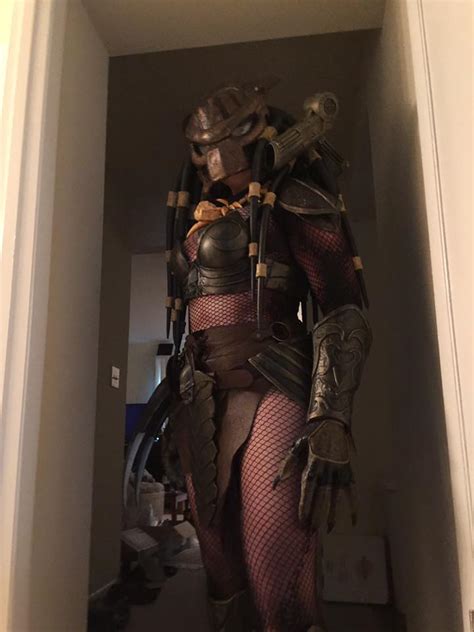 The predator costume can be a work of art if you just take your time and do it right. Female predator huntress outfit complete | RPF Costume and ...