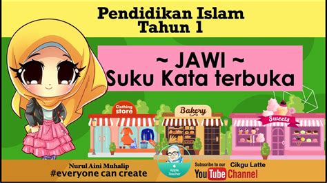 Dua suku kata tertutup jawi tahun 1 membuka kotak. Pendidikan Islam Tahun 1: suku kata terbuka #cikgootube ...